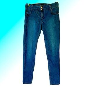 Boom Boom Jeans Dark Blue Skinny‎ Women's Stretch
